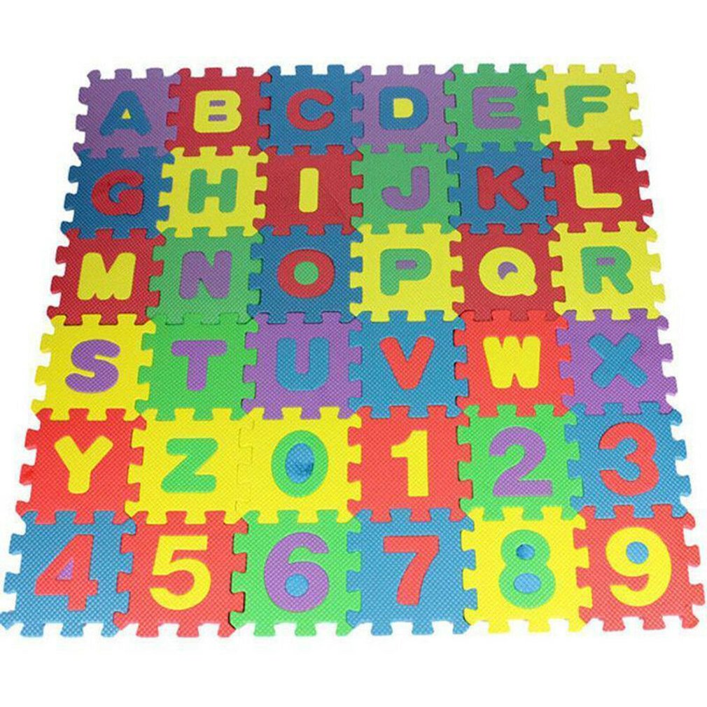 36pcs English Made Of Foam